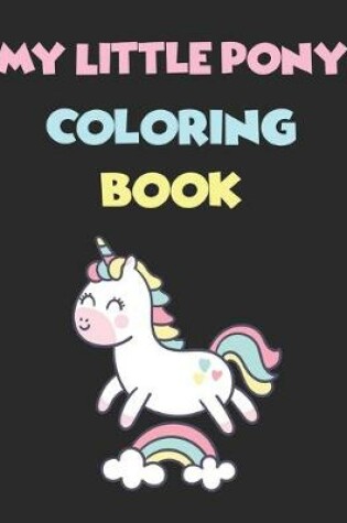 Cover of My Little Pony Coloring Book