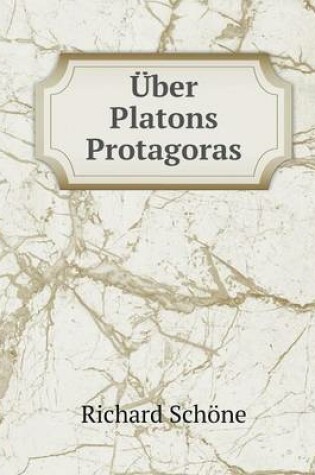 Cover of Über Platons Protagoras