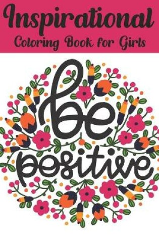 Cover of Inspirational Coloring Book For Girls