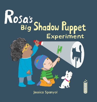 Book cover for Rosa's Big Shadow Puppet Experiment