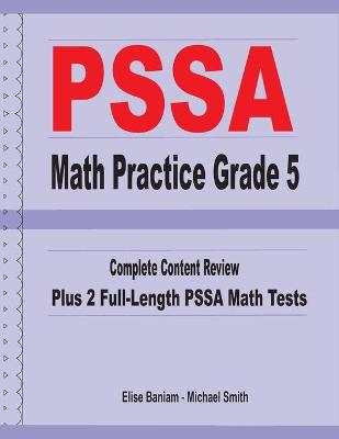 Book cover for PSSA Math Practice Grade 5