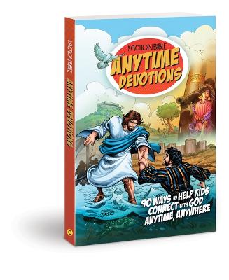 Book cover for The Action Bible Anytime Devotions