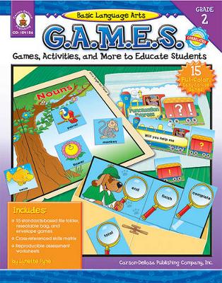 Book cover for Basic Language Arts G.A.M.E.S., Grade 2