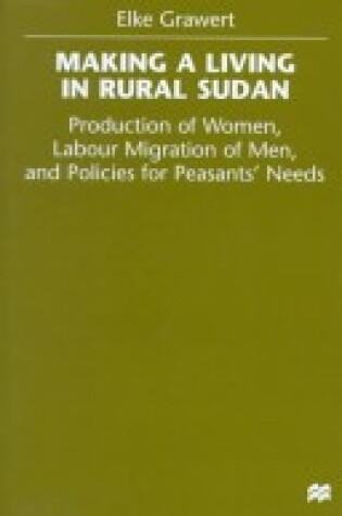 Cover of Making a Living in Rural Sudan