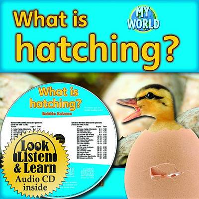 Book cover for What Is Hatching? - CD + Hc Book - Package