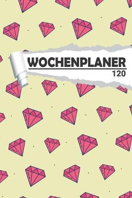 Book cover for Wochenplaner Diamant Pastel Gelb Grün