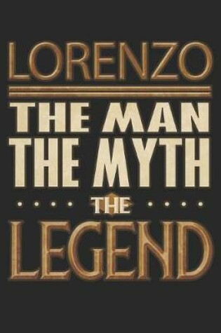 Cover of Lorenzo The Man The Myth The Legend