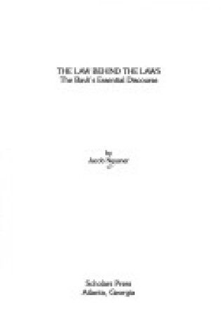 Cover of The Law Behind the Laws