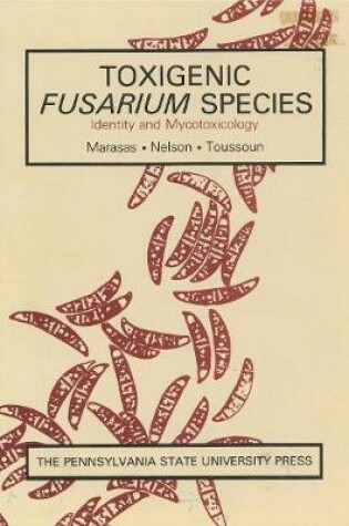 Cover of Toxigenic Fusarium Species