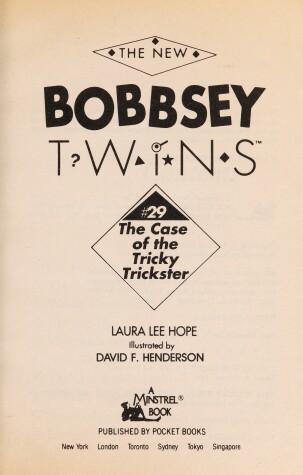Cover of Case of the Tricky Trickster
