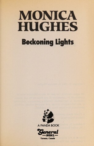 Book cover for Beckoning Lights