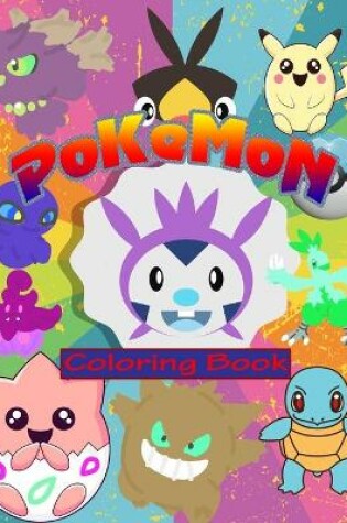 Cover of Pokemon Coloring Book