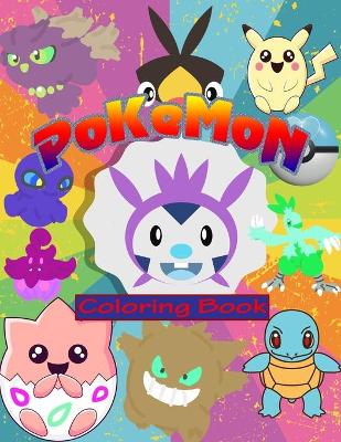 Book cover for Pokemon Coloring Book