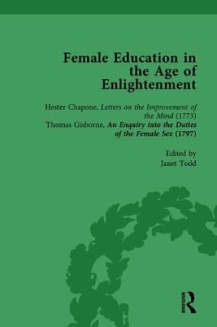 Cover of Female Education in the Age of Enlightenment,vol 2