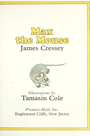 Cover of Max the Mouse