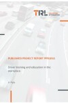 Book cover for Driver training and education in the workplace