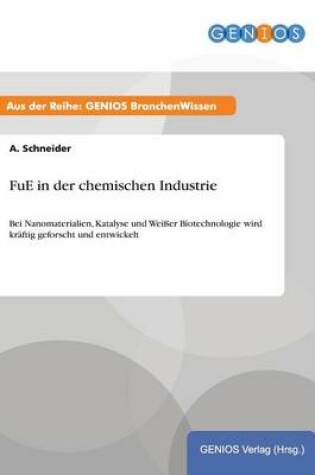 Cover of FuE in der chemischen Industrie