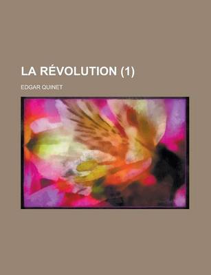 Book cover for La Revolution (1 )