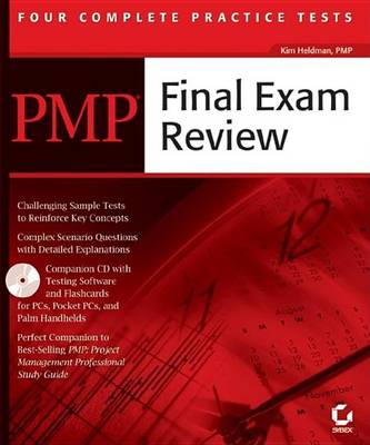 Book cover for Pmp Final Exam Review