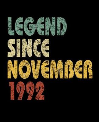 Book cover for Legend Since November 1992