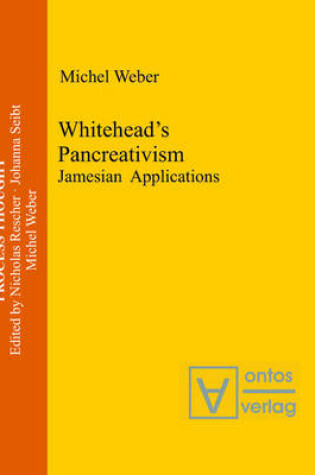 Cover of Whitehead's Pancreativism