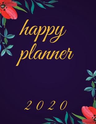 Book cover for happy planner 2020