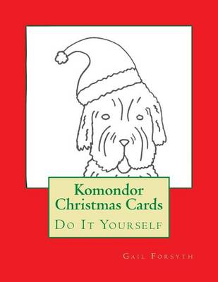 Book cover for Komondor Christmas Cards