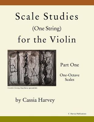 Book cover for Scale Studies (One String) for the Violin, Part One