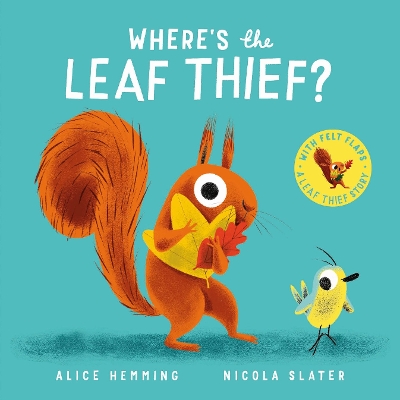 Book cover for Where's the Leaf Thief? (CBB)