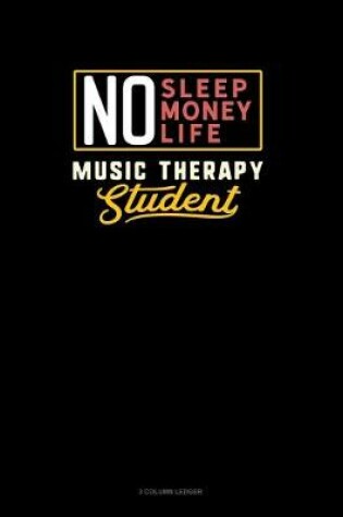 Cover of No Sleep. No Money. No Life. Music Therapy Student