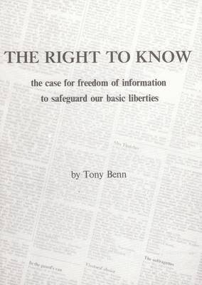 Book cover for Right to Know