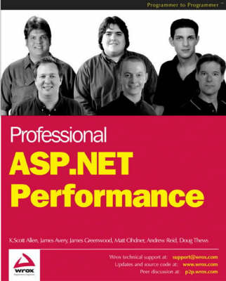 Book cover for Professional ASP.NET Performance