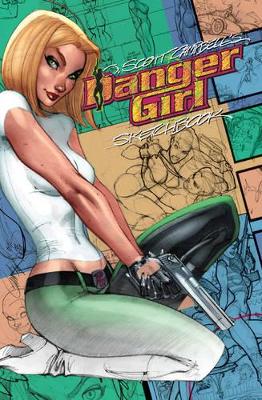 Book cover for J. Scott Campbell Danger Girl Sketchbook Expanded Edition