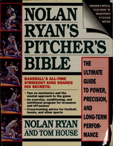 Book cover for Nolan Ryan's Pitcher's Bible