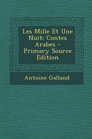Cover of Les Mille Et Une Nuit