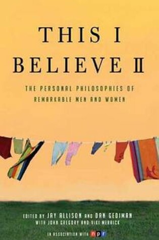 Cover of This I Believe II