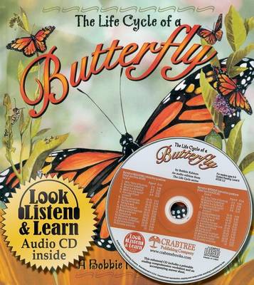 Cover of Package - The Life Cycle of a Butterfly - CD + Hc Book