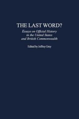 Cover of The Last Word?