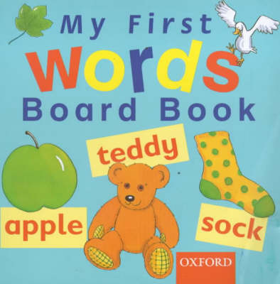 Book cover for My First Words Board Book