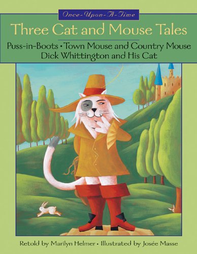 Book cover for Three Cat and Mouse Tale