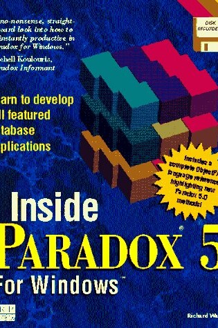 Cover of Inside Paradox 5.0 for Windows