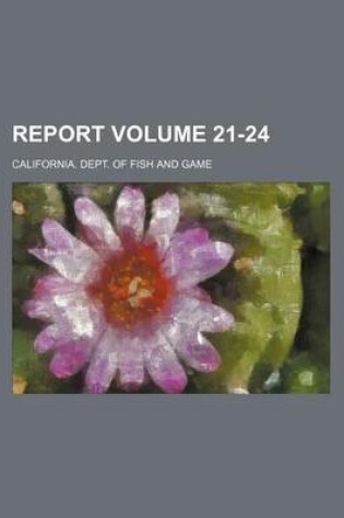 Cover of Report Volume 21-24