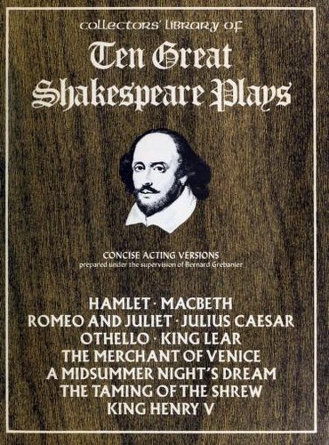 Book cover for Collectors Library 10 Great Shakespeare Plays