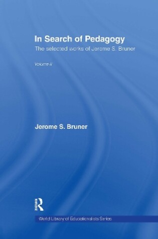 Cover of In Search of Pedagogy Volume II