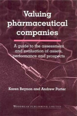 Cover of Valuing Pharmaceutical Companies