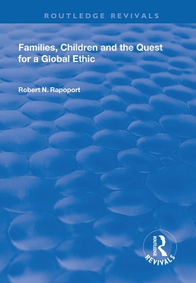 Book cover for Families, Children and the Quest for a Global Ethic