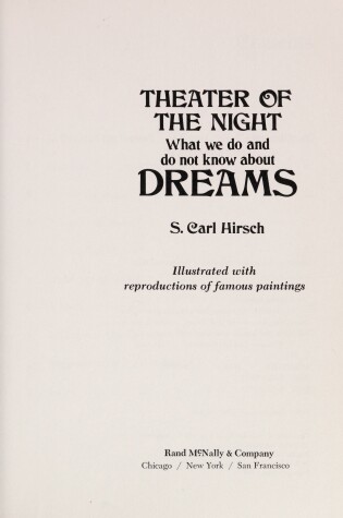 Cover of Theatre of the Night