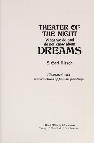 Cover of Theatre of the Night