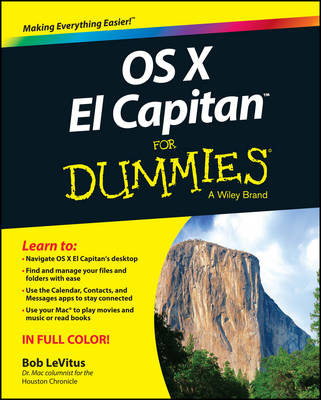 Book cover for OS X El Capitan For Dummies