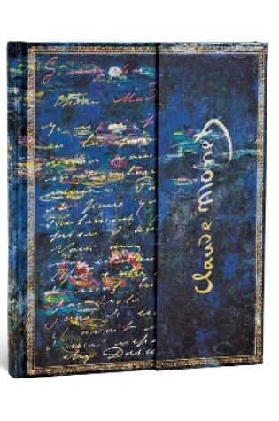 Cover of Monet, Water Lilies (Embellished Manuscripts Collection) Ultra Unlined Hardcover Journal